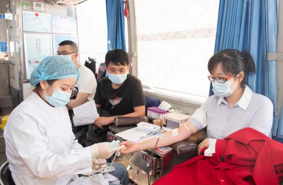【ok】【黑龙江】【供稿】哈尔滨东安汽车发动机制造有限公司开展无偿献血活动