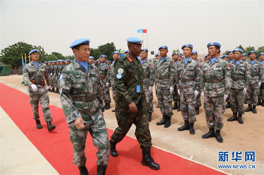 中国赴苏丹达尔富尔维和官兵荣获联合国“和平荣誉勋章”