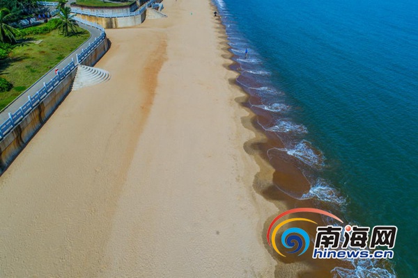 海口西海岸生態修復初顯成效 椰城現高顏值顏容
