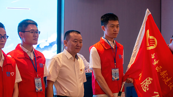 中建西南公司举办2021年团干部培训班暨第五届青年锤炼营_fororder_成立志愿服务队--摄影-陈青青