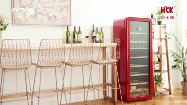 HCK哈士奇品牌宣传片荣登央视CCTV，小冰箱开启精致生活！