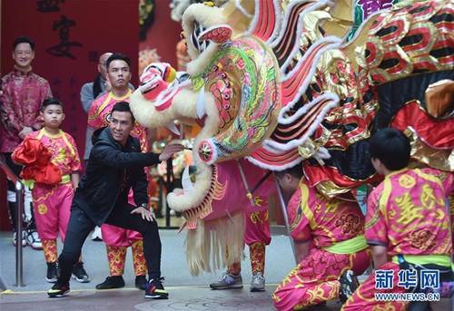 香港時(shí)代廣場(chǎng)舉辦“龍獅盛宴”展覽