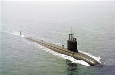 2004年7月30日,美國弗吉尼亞級(virginia ssn 774)攻擊型核潛艇式航