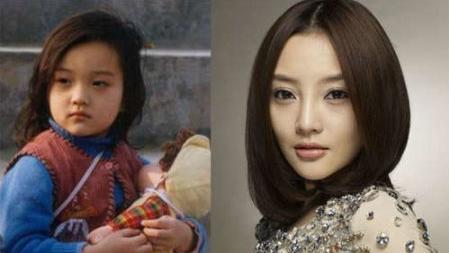 比一比 李小璐小时候与甜馨几乎是一模一样！