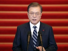 韩总统文在寅结束访美 韩国朝野对韩美首脑会谈评价不一