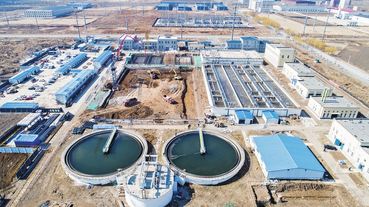 長春經開區污水處理廠擴建項目年底竣工 日增污水處理量2.5萬噸