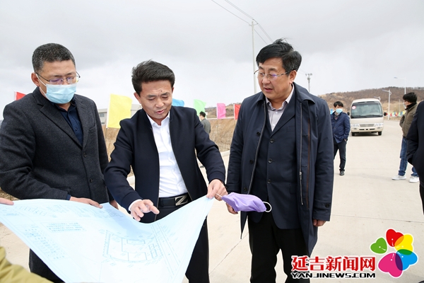 延吉市委副書記、市長蔡奎龍調研“三早”項目籌備建設情況