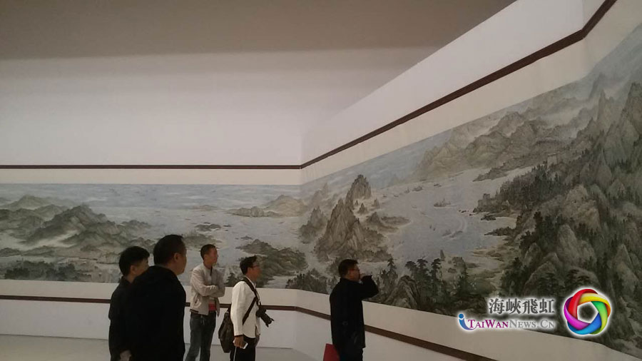 《万里海疆图》描绘的地域极为辽阔,内容丰富。