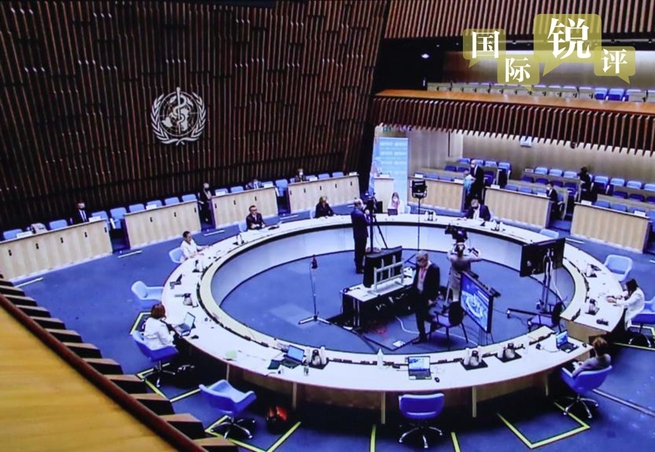 【CRI時評】台湾地区のWHA参加また認められず、「一つの中国」原則への挑発は許さない_fororder_0526锐评