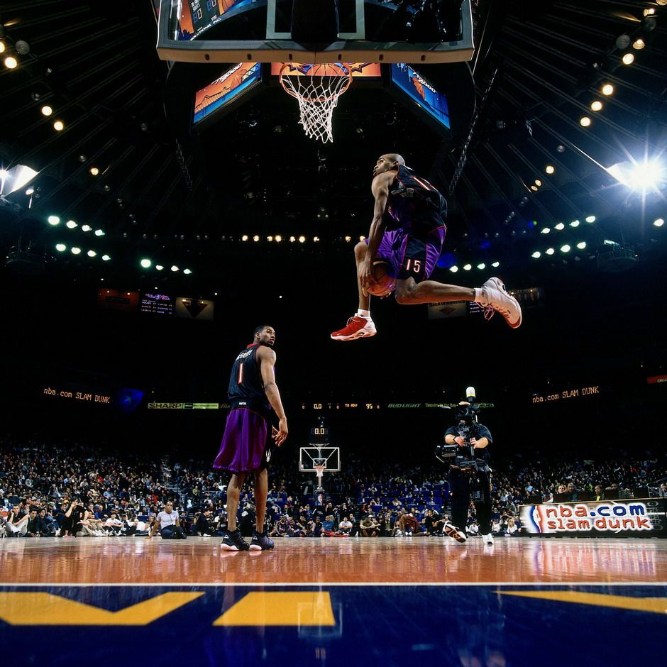 盘点扣篮大赛满分扣:乔丹称王 卡特永恒经典