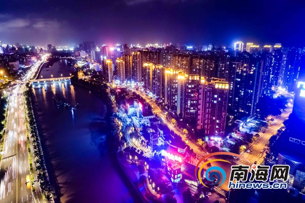 还未审核【焦点图】【琼岛先锋】【即时快讯】灯火辉煌!海口海甸溪两岸夜景迷人 还未审核【焦点图】【琼岛先锋】【即时快讯】灯火辉煌!海口海甸溪两岸夜景迷人