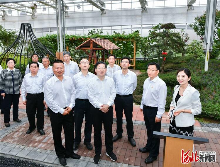 6月8日下午,省委书记,省人大常委会主任王东峰在沧州市调研检查.