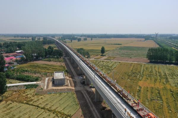 好消息！鄭濟高鐵河南段開始正式鋪軌