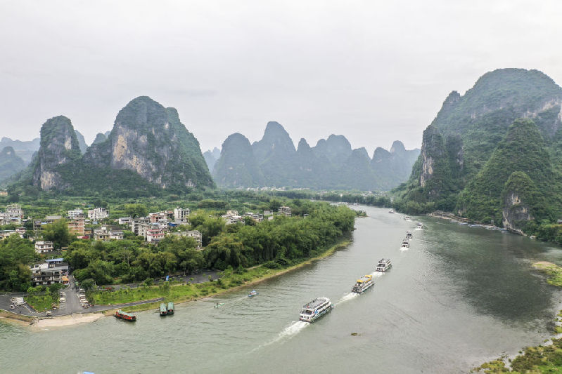 广西桂林：漓江的绿色发展之路