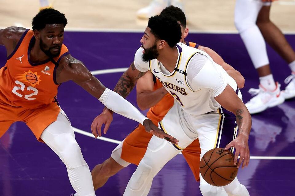 nba:太阳100-92力擒湖人 扳平总比分