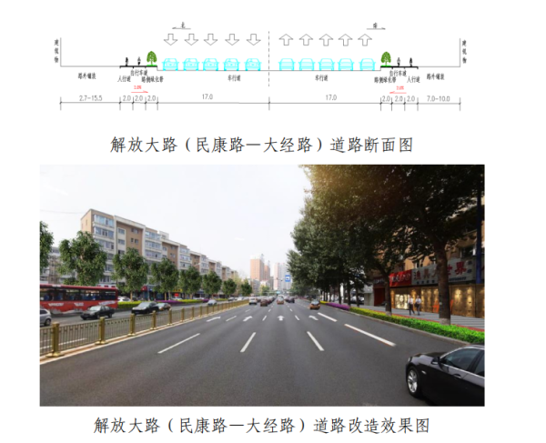 继人民大街后 长春市解放大路、吉林大路等路段也要大变样 拟新打造自行车道