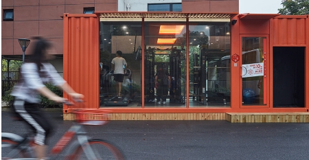 公园盒子进驻青年社区 开启5分钟健身社交圈