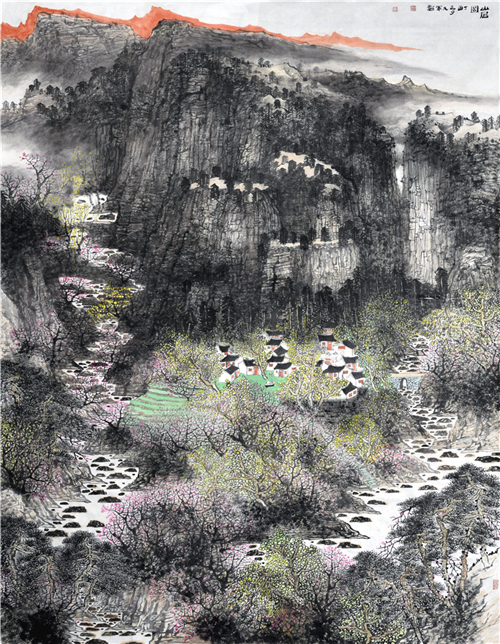 只研丹青写家山 不拘一格出逸品：胡九军山水画赏读