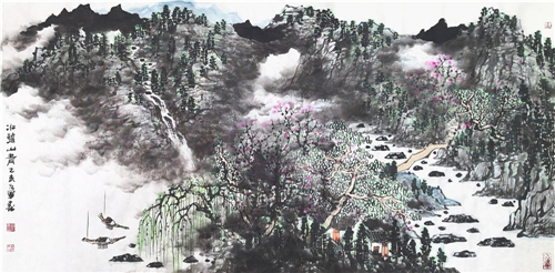 只研丹青写家山 不拘一格出逸品：胡九军山水画赏读