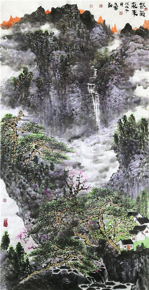 只研丹青写家山 不拘一格出逸品：胡九军山水画赏读