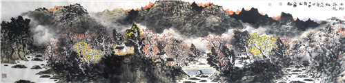 只研丹青写家山 不拘一格出逸品：胡九军山水画赏读