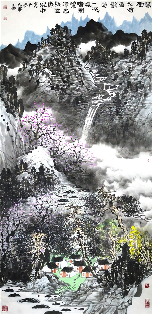 只研丹青写家山 不拘一格出逸品：胡九军山水画赏读