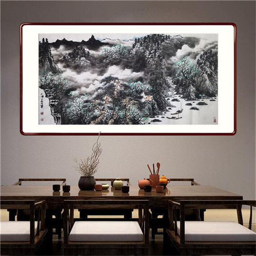 只研丹青写家山 不拘一格出逸品：胡九军山水画赏读