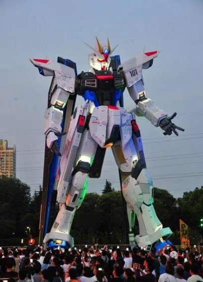 中国上海に実物大ガンダム、日本以外で初めて登場_fororder_网1-1