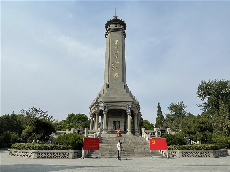 【网络媒体革命老区行】网络媒体采访团走进华东革命烈士陵园及沂蒙革