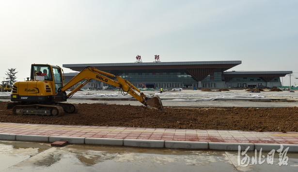 邯鄲機場新建航站樓主體完工