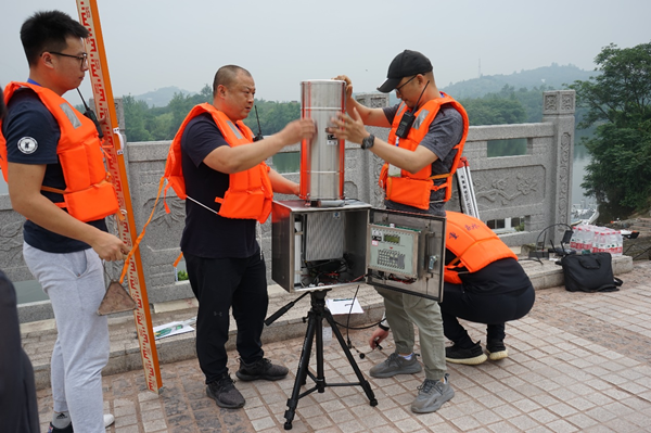【原创】重庆举行2021年水文应急测报演练 科技“利器”助力水文测报_fororder_图片1