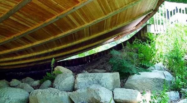 酷炫自转的UFO小木屋