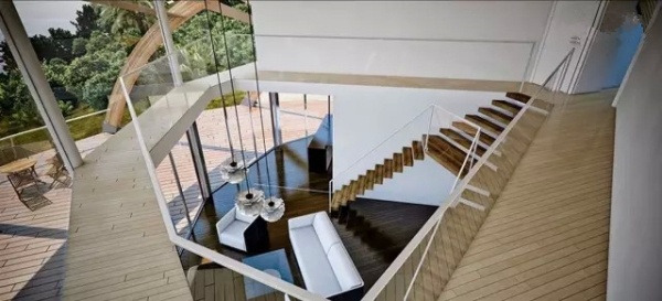 酷炫自转的UFO小木屋