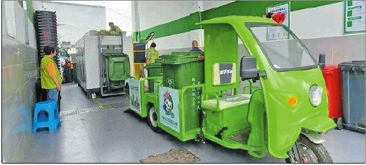 七里堡市场厨余垃圾实现就地处理 “七里堡模式”能否复制推广