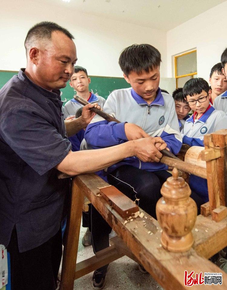 河北肥鄉：非遺文化“潤”校園