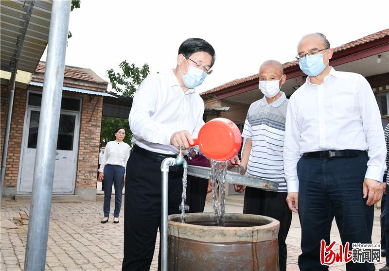 王东峰在沧州市调研检查