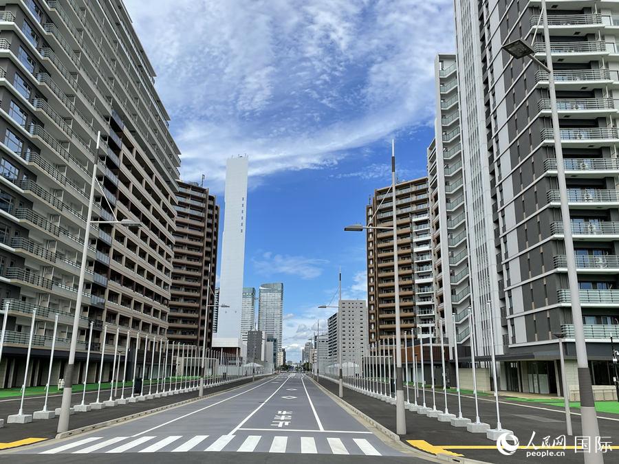 東京五輪・パラ選手村を報道陣に公開　日本_fororder_1-2