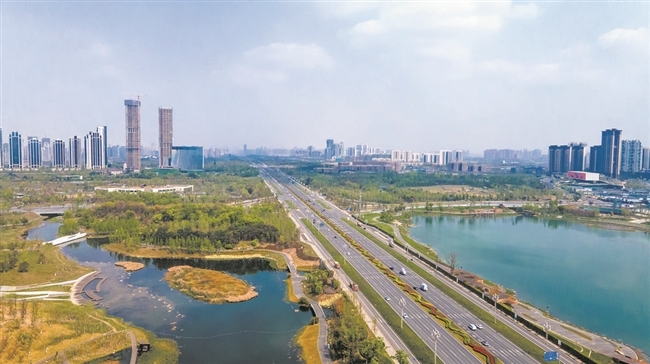 （转载）锦城蓝：天地间不断铺展的公园城市锦绣画卷