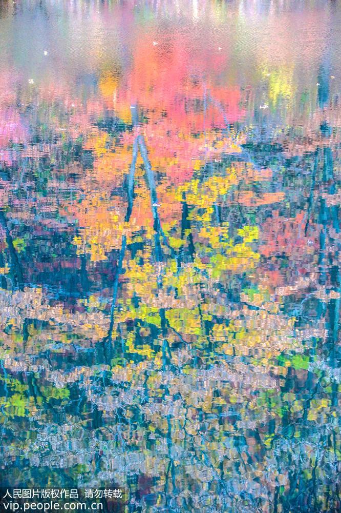 辽宁本溪关门山山风水韵 大自然美丽的调色板