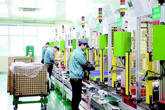 图为:富士和机械在仙桃续写"神话(视界网刘贤双摄)