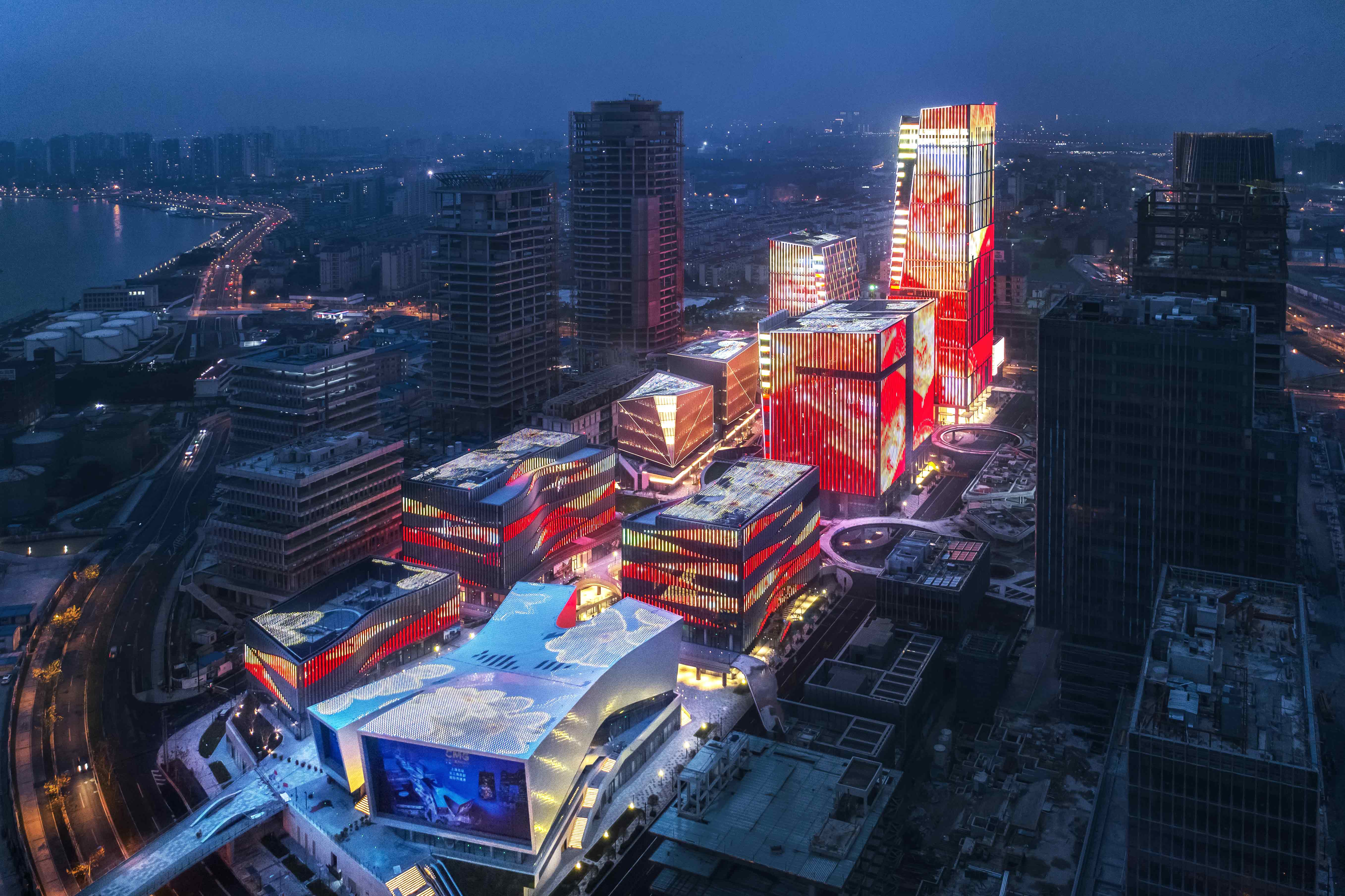 上海国际传媒港全景