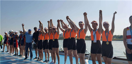 【湖北】【CRI原创】武汉市水上运动学校夺得第二届全国青年运动会赛艇金牌