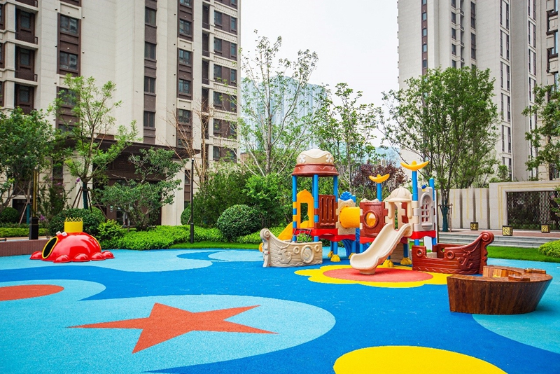 济南翡丽公馆实景图 供图 山东世茂