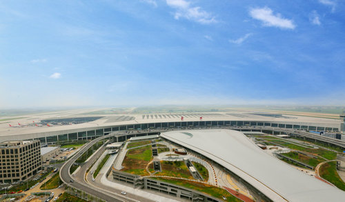 图片默认标题_fororder_郑州新郑国际机场T2航站楼（鲁班奖）_1.JPG