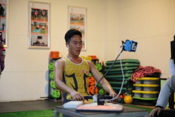 防疫训练两不误 吉林省选手参加国家赛艇集训队线上测试选拔赛