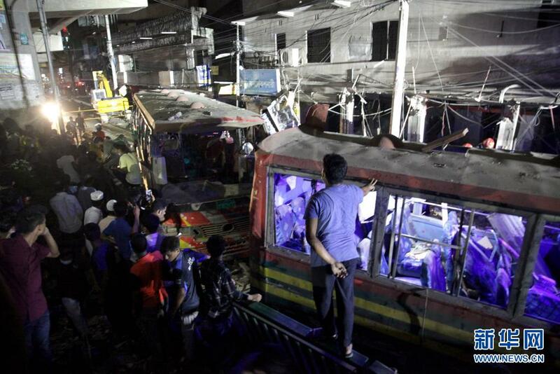 Fashewar wani gini a birnin Dhaka na kasar Bangladesh ya hallaka mutum 7_fororder_21