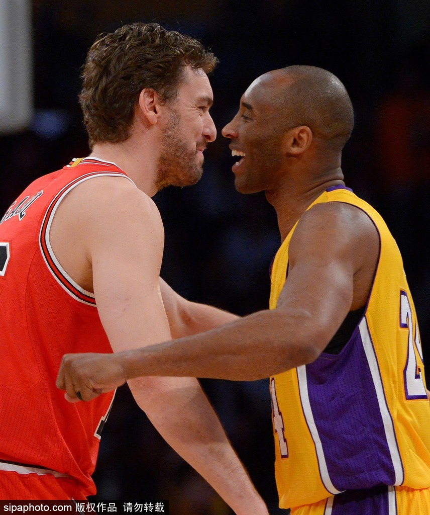 "老大"唯一的二当家!科比惜别挚爱加索尔