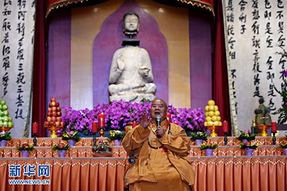 星云大师促合璧 幽居寺佛首启程回归大陆