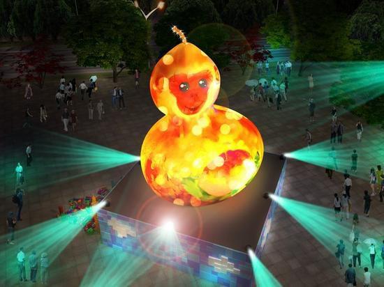 台湾元宵灯会好戏连台 台北灯节引入两岸互动元素