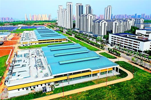 军运村食堂竣工在即